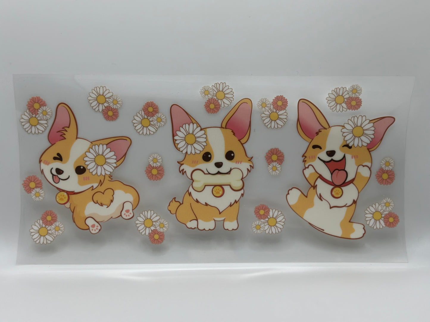 Corgi Flowers