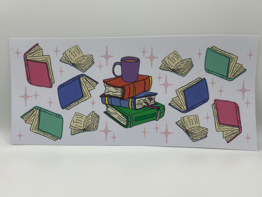 Colorful Books Wrap