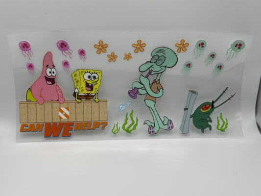 Spongebob Character Wrap