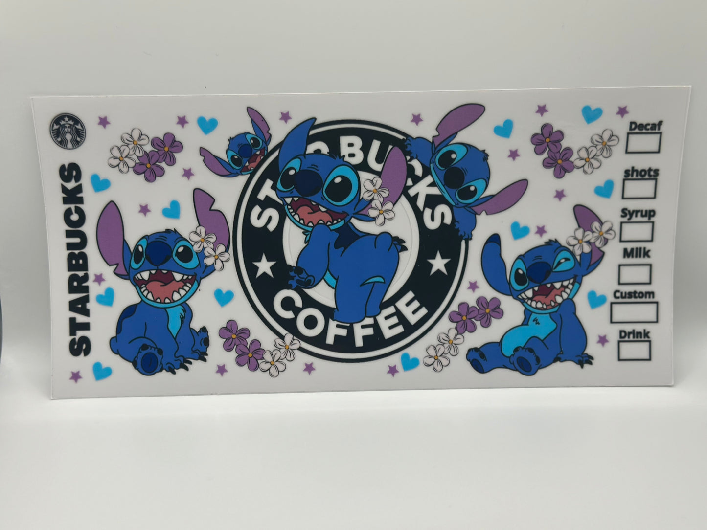 Blue Alien Cute Coffee