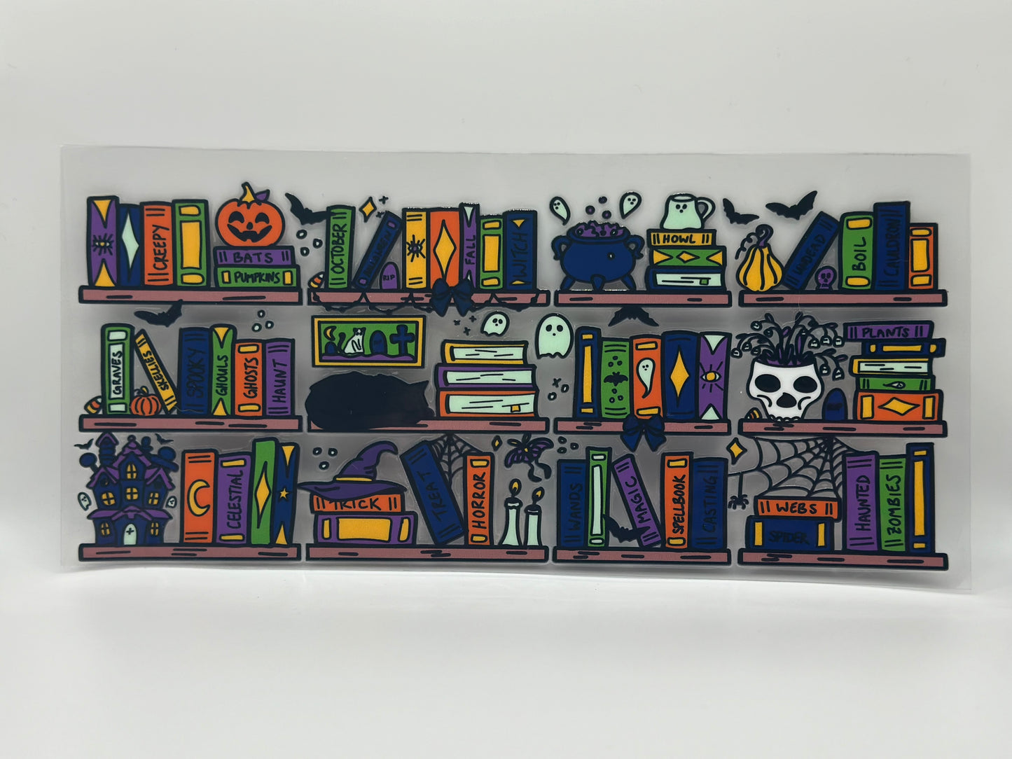 Spooky Bookshelf