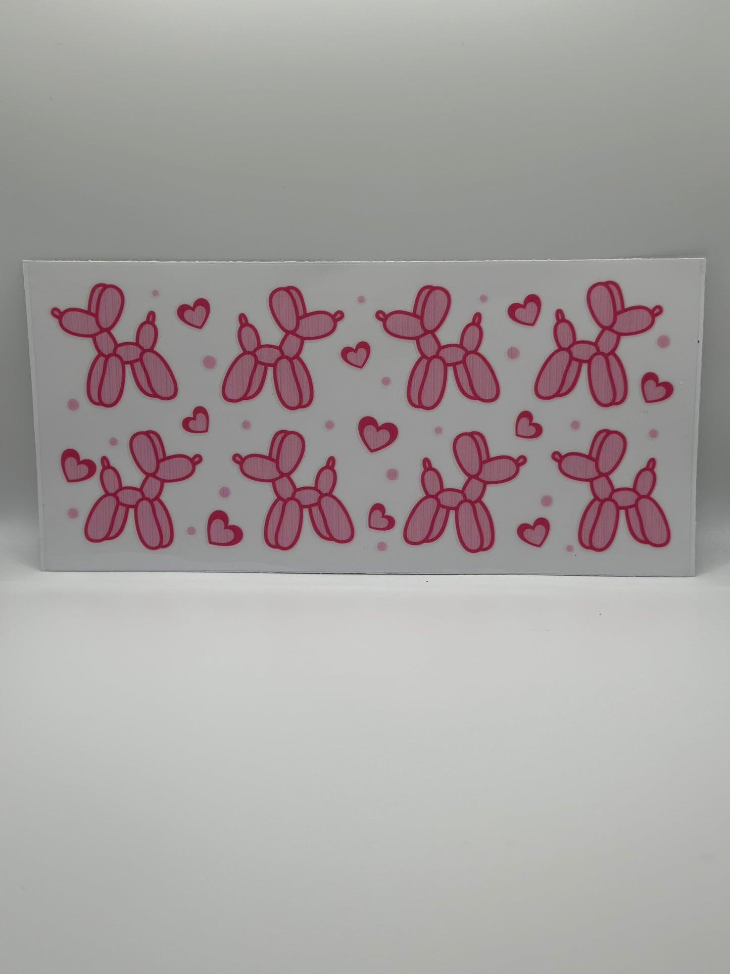 Valentine Balloon Dogs Wrap 1