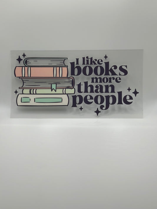 I Like Books More Than People