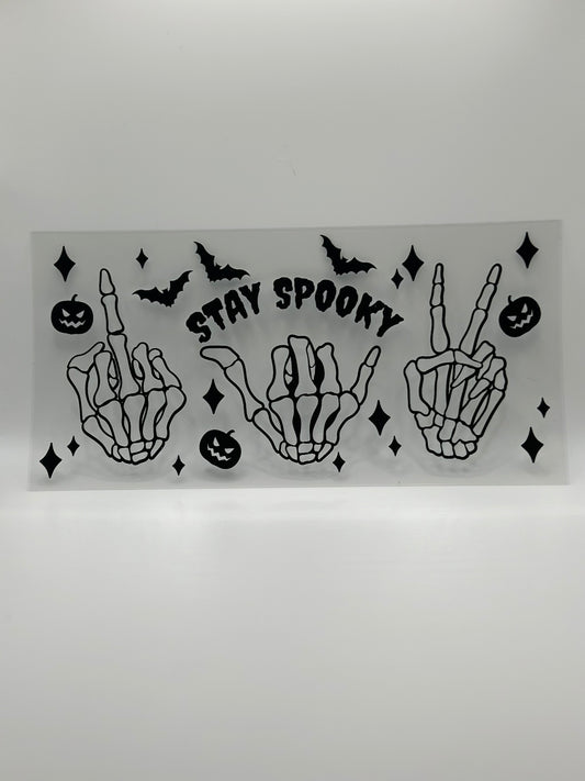 Stay Spooky Skeleton Hand