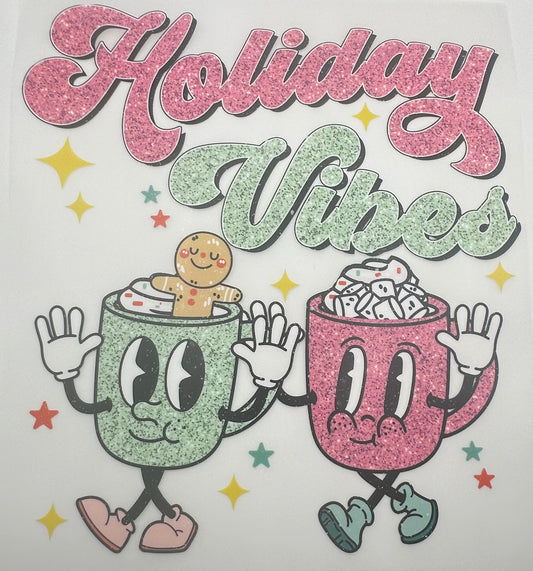 Holiday Vibes Screen Print Full Color