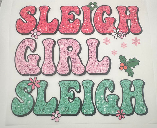 Sleigh Girl Sleigh Screen Print Full Color