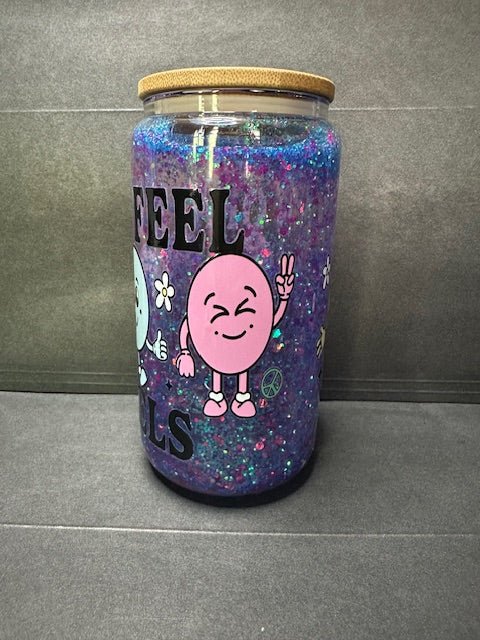 All The Feels 16oz Glass Snow Globe